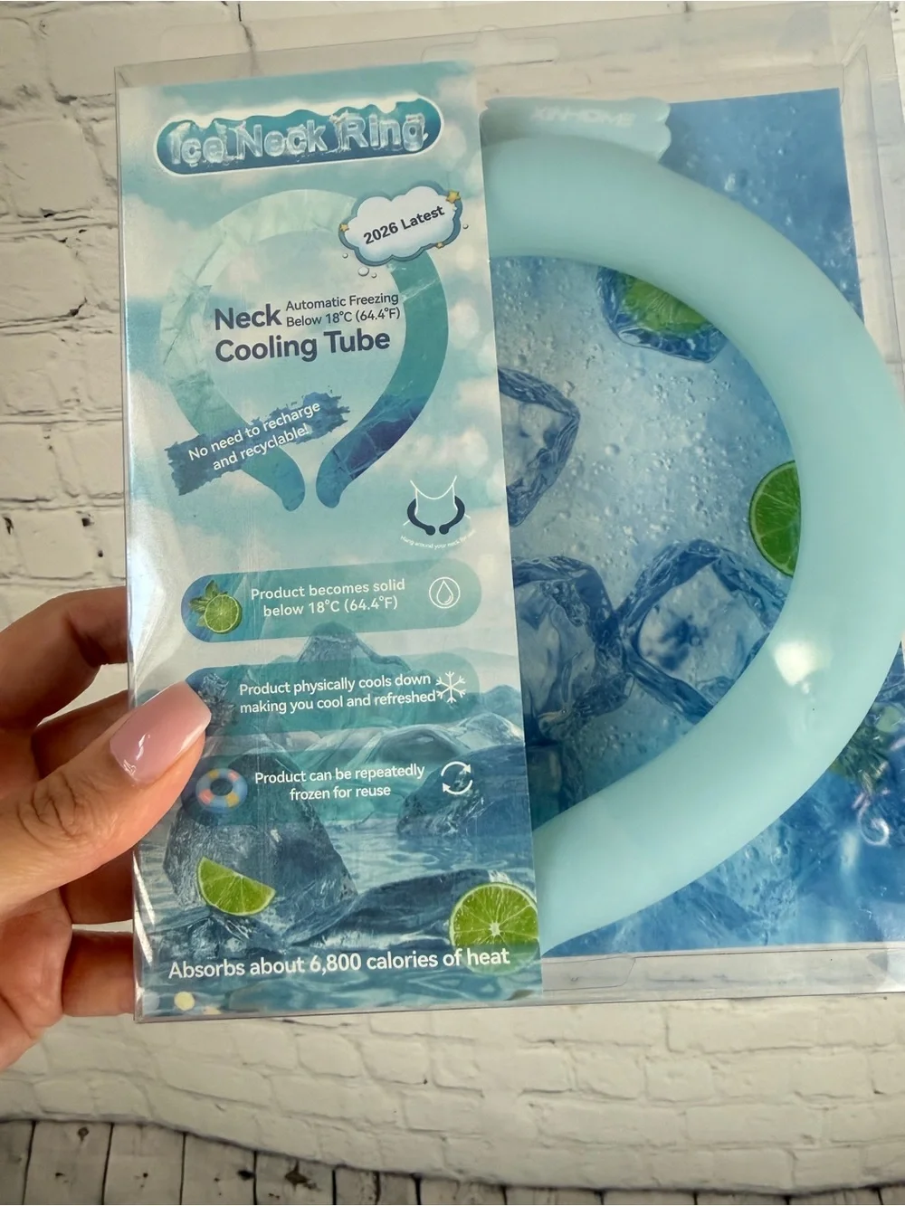 Cooling Neck Tube - Light Blue